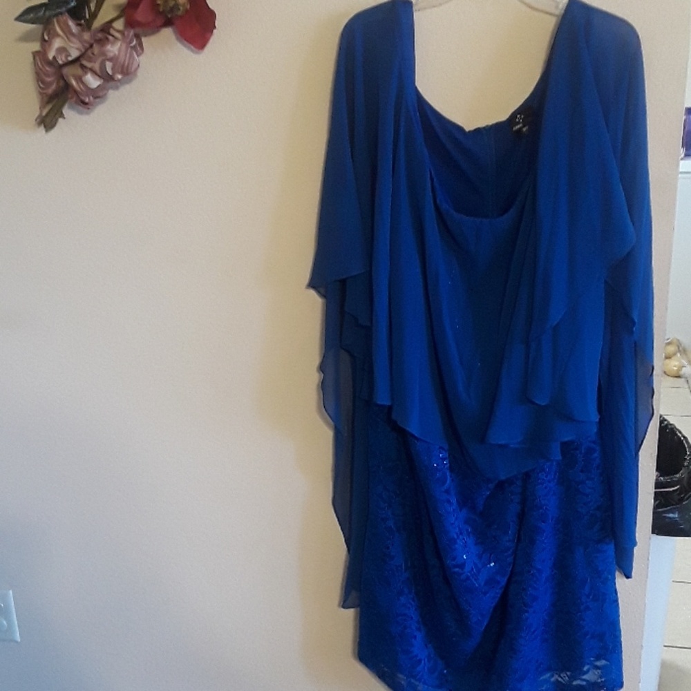 Royal Blue Evening Dress